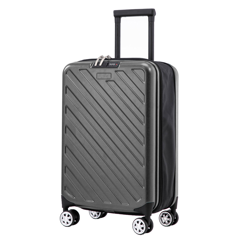 Valiză pliabilă, gri închis