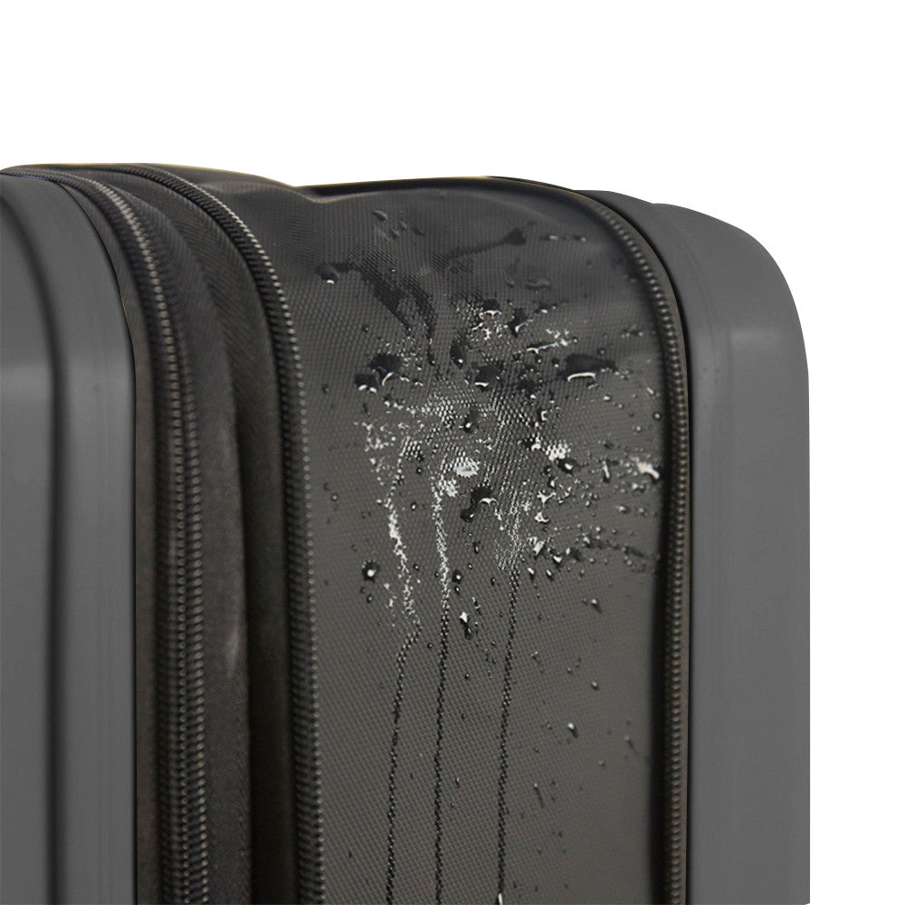 Valiză pliabilă, gri închis